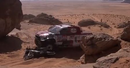 Skandal podczas Rajdu Dakar 2022. Chcą dyskwalifikacji, jest nagranie