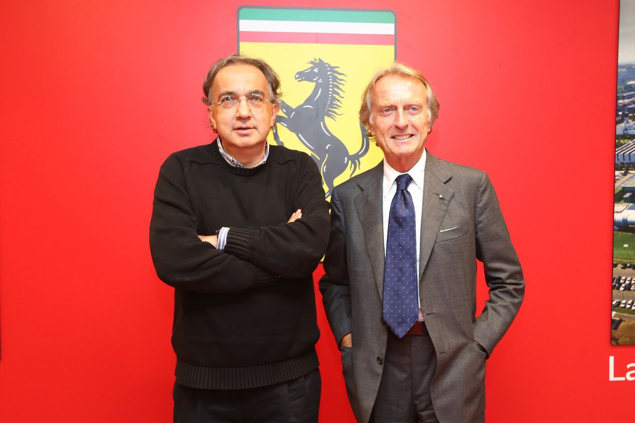 Sergio Marchionne jest zupełnie inną osobą niż jego poprzednik, Luca di Montezemolo (fot. Ferrari)