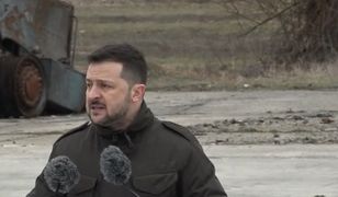 "Świat się nie pomylił". Symboliczne przemówienie Zełenskiego