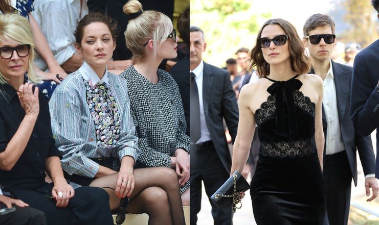 Keira Knightely i Marion Cotillard prezentują PARYSKI SZYK na pokazie Chanel