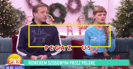 Goście "Pytania na śniadanie" przekazem na bluzach SUBTELNIE nawiązują do afery Pegasusa (FOTO)