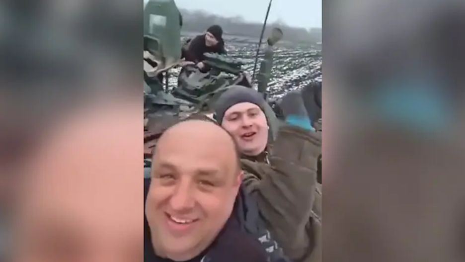 Ukraińcy przechwycili rosyjski czołg i udali się nim na przejażdżkę