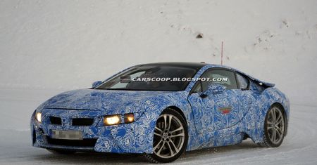 BMW i8 - hybrydowe coupé wyszpiegowane po raz kolejny