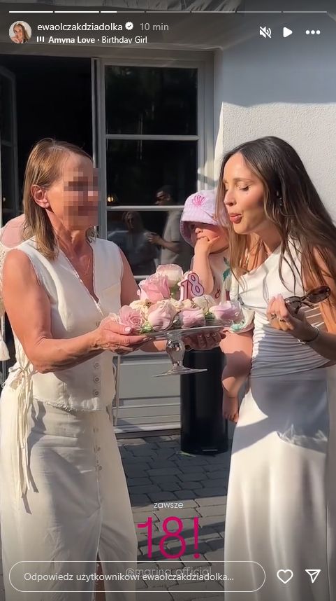 Huczna impreza u Szczęsnych