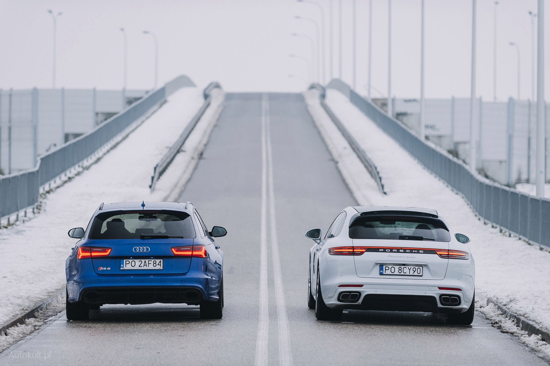 Audi RS6 Avant vs Porsche Panamera Sport Turismo Turbo