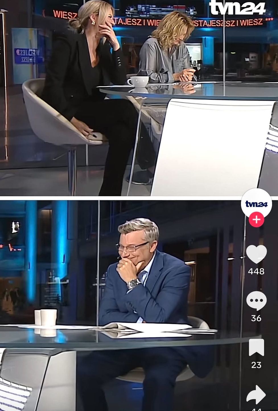 Justyna Kosela wybuchła śmiechem w programie na żywo