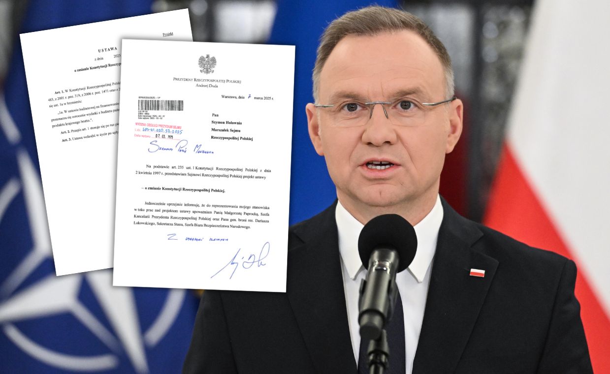 Duda chce zmiany w konstytucji. Są szczegóły