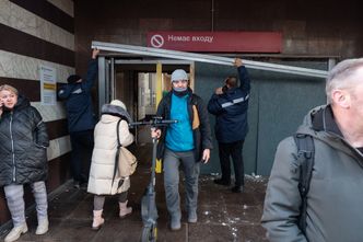 Metro w Kijowie stanęło. Pozrywały się oblodzone linie energetyczne
