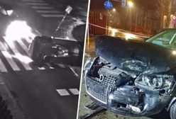 Groźna kolizja w Zakopanem. Jeden z pojazdów dachował