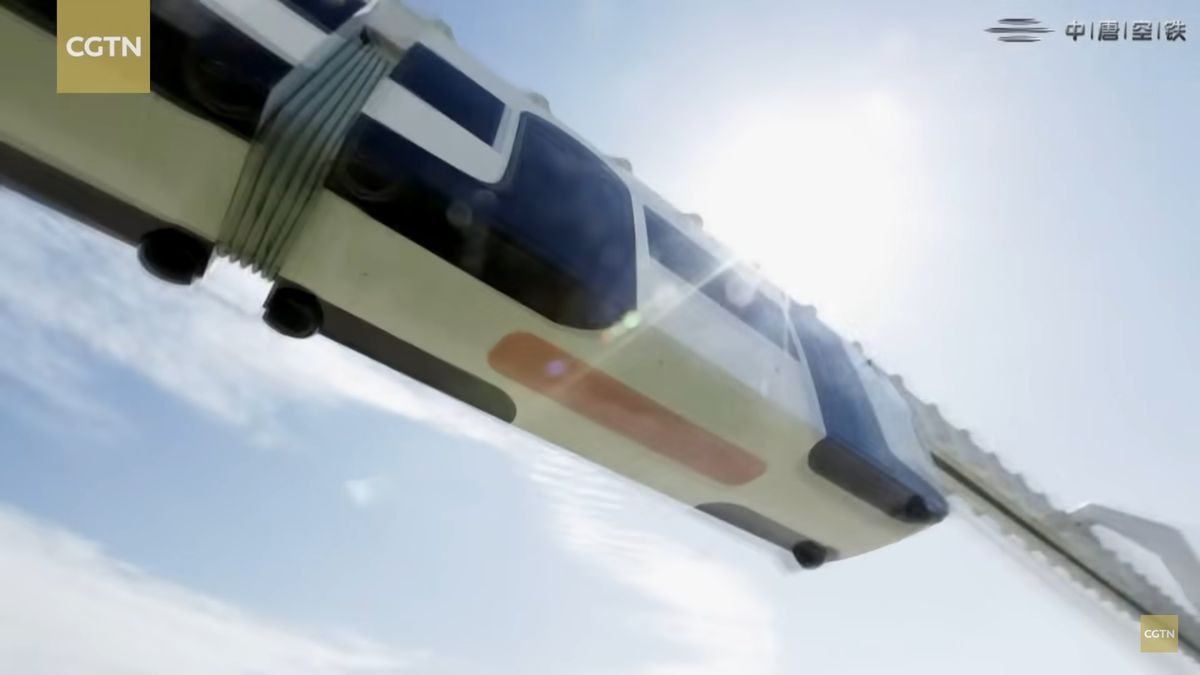 Kolej podwieszana. Jest ekologiczna i może zlikwidować korki 1