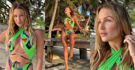 Sylwia Madeńska pozuje w ZA MAŁYM kostiumie? "Zaraz się udusisz!" (ZDJĘCIA)