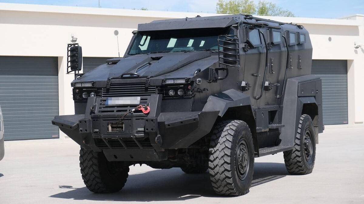 Transporter TUR Samodzielnego Pododdziału Kontrterrorystycznego w Lublinie