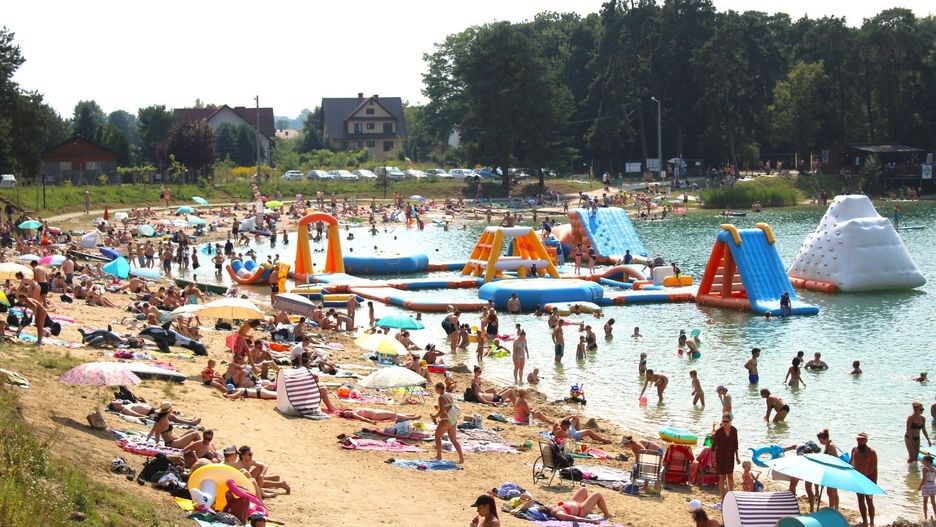 Zalew Na Piaskach zwany Zalewem Kryspinów