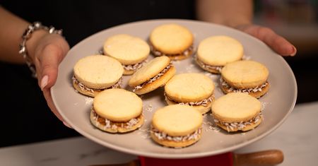 Alfajores o niebo lepsze niż ciastka ze sklepu. Piekę je na okrągło