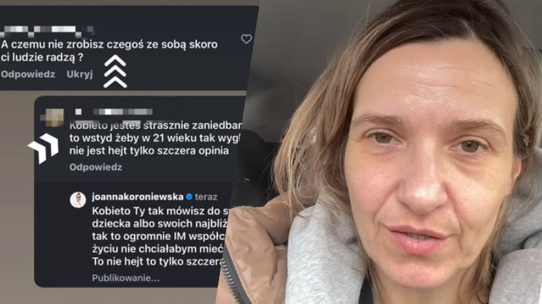 Joanna Koroniewska wystosowała apel i ujawniła dane hejterów