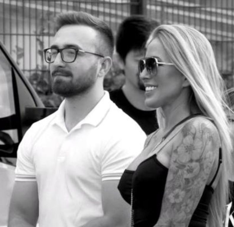 Sylwia Peretti z synem