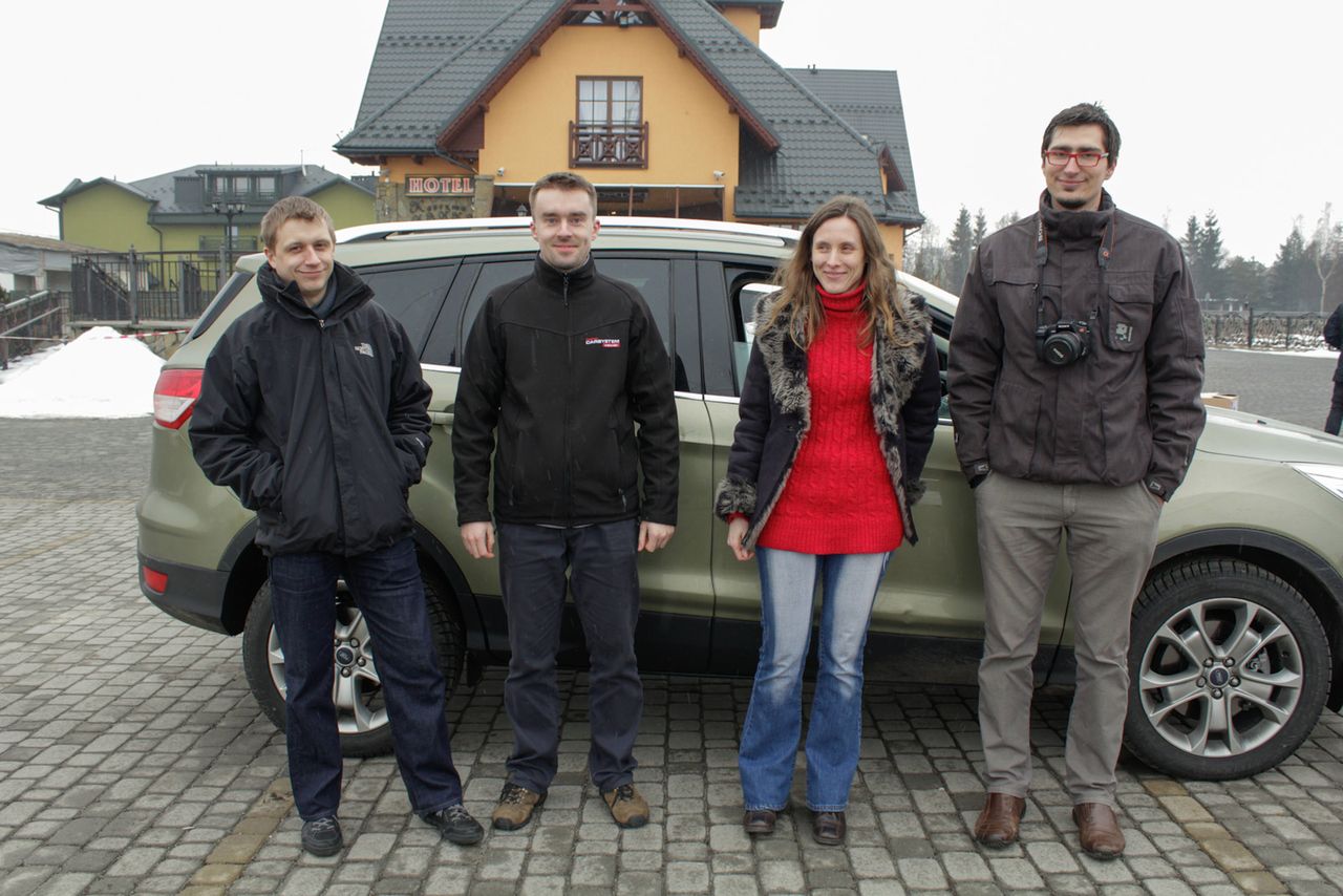 Michał Jaraczewski, Daniel Presz, Grażyna Połomska, Rafał Warecki