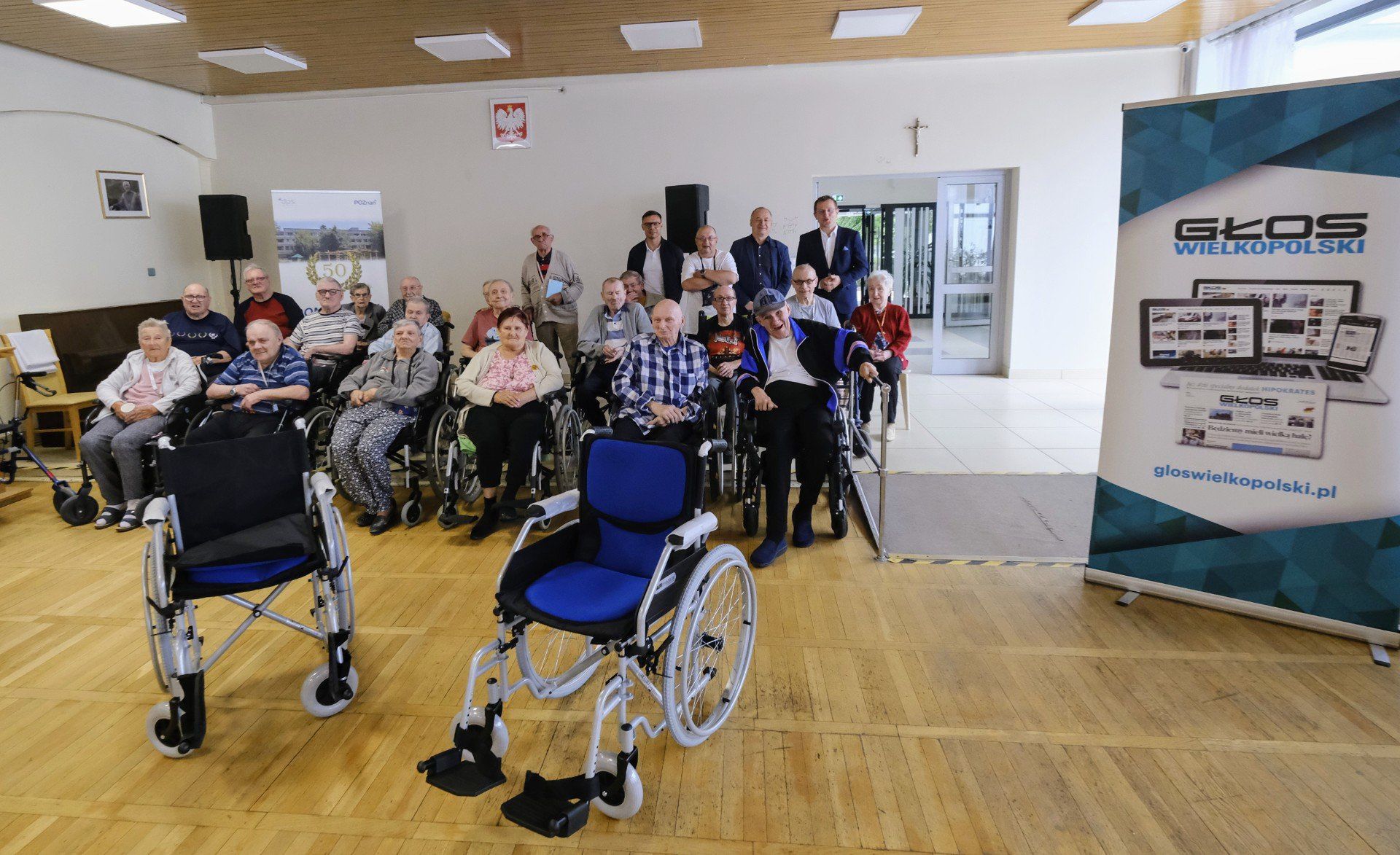 Przekazaliśmy wózki dla poznańskiego DPS-u.