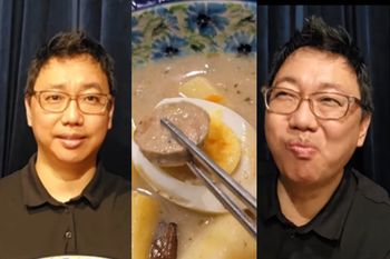 Koreańczyk zjadł polską zalewajkę. Gdy zobaczysz nagranie, wybuchniesz śmiechem