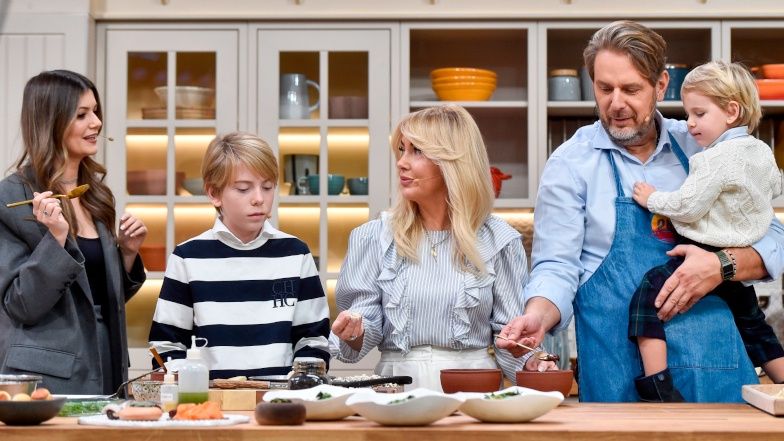 Wojciech Modest Amaro z rodziną