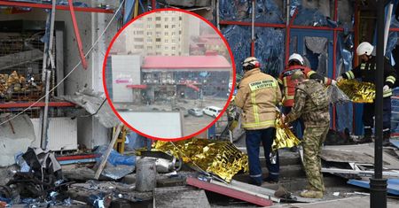 Niepokój w Rosji. Rakieta uderzyła w centrum handlowe