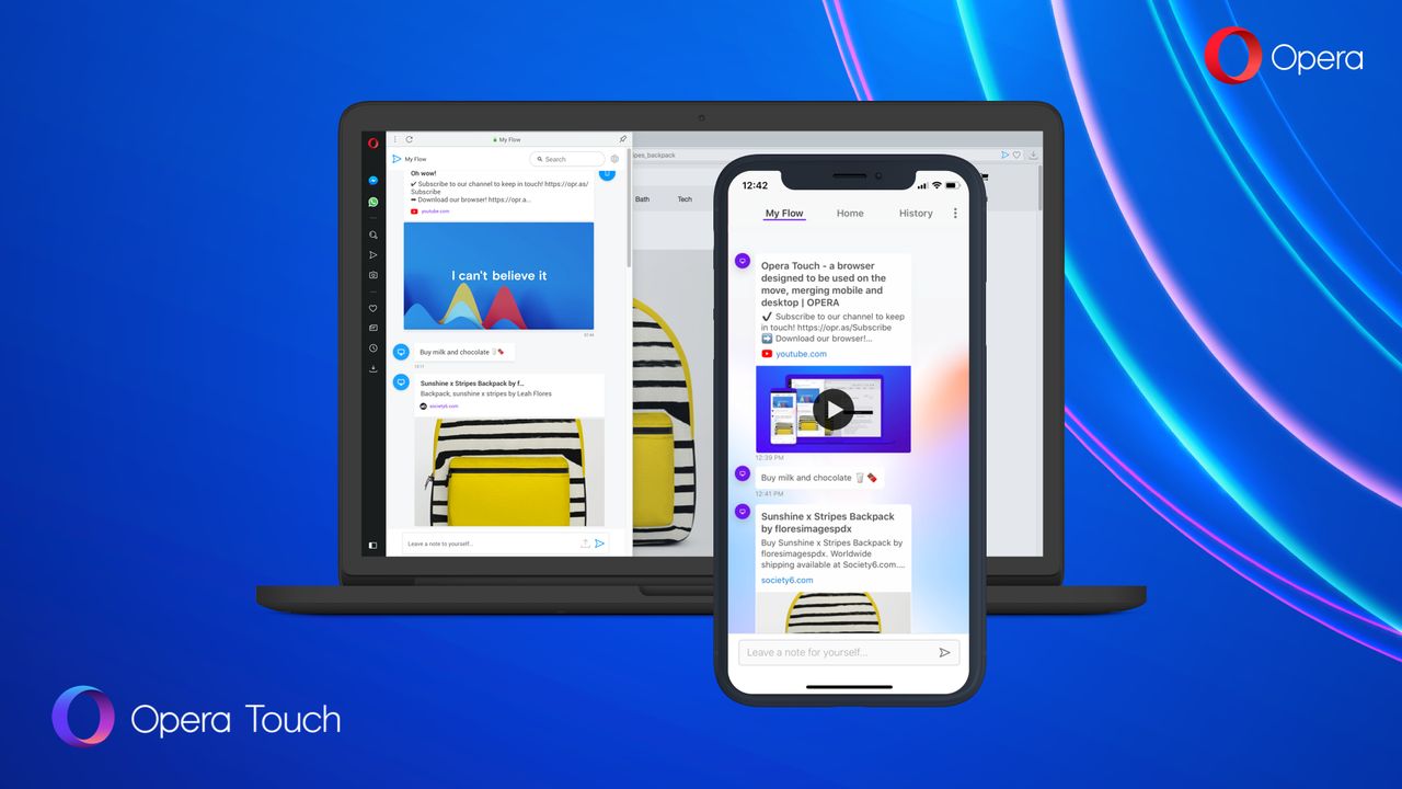 Wygodna przeglądarka z synchronizacją z desktopem? Opera Touch dla iOS-a już jest