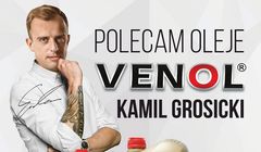 Kamil Grosicki promuje oleje silnikowe Venol