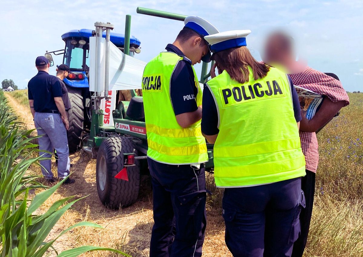 Przyszli w żniwa. Lawina komentarzy po akcji policji