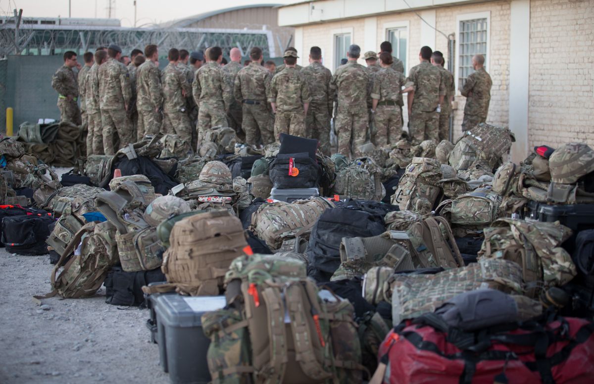 Brytyjscy żołnierze w Afganistanie. Zdjęcie poglądowe