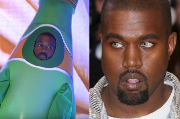 Kanye West zmienił imię na... YE. Wcześniej wystąpił przebrany za butelkę