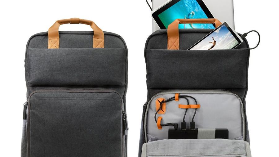 HP Powerup Backpack: poręczny plecak, którym naładujemy smartfona, tablet i laptopa 1