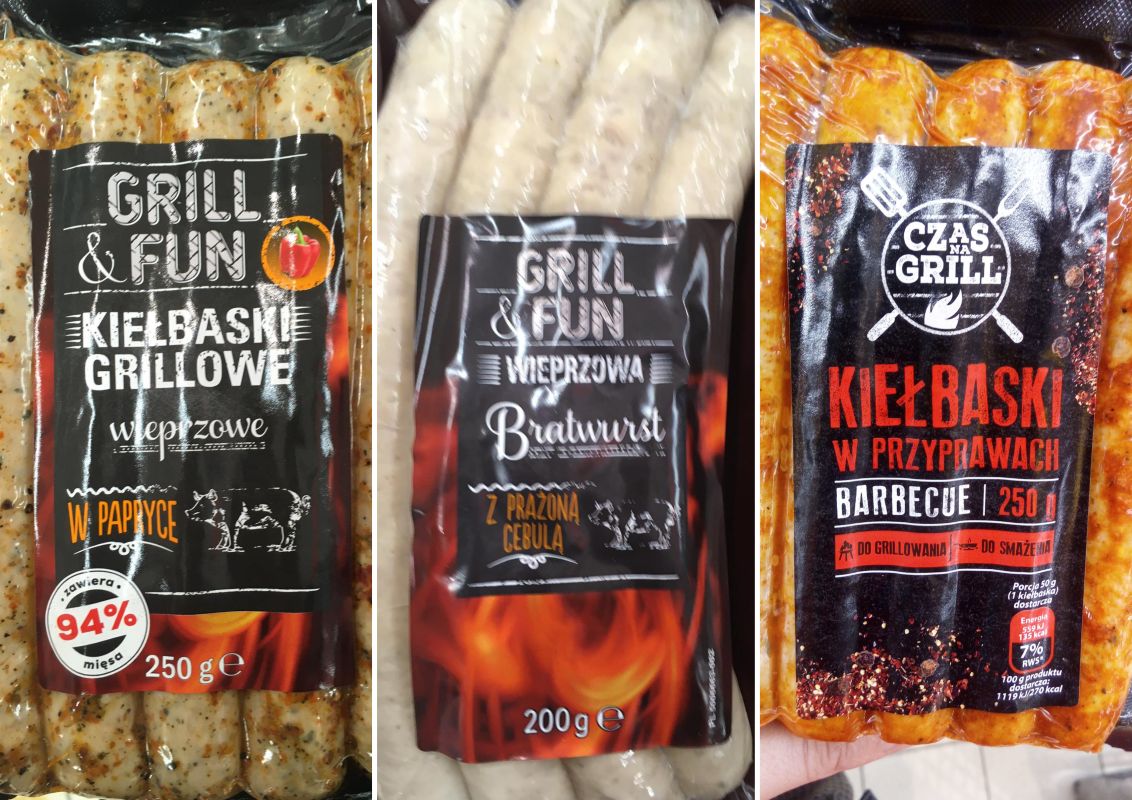 Top 3 kiełbasek na grilla