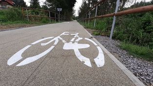 Wypadek rowerzystów na Żelaznym Szlaku Rowerowym w Jastrzębiu. Policja poszukuje mężczyzny, który potrącił kobietę. Mundurowi proszą o pomoc