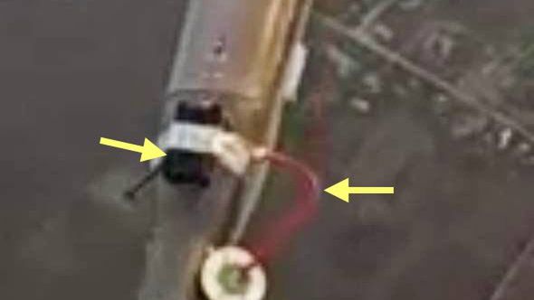 Rosyjski dron zwiadowczy z antydronową zagłuszarką. 