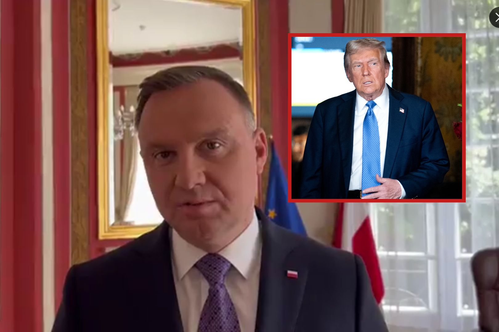 Prezydent Duda zapewnia w niemieckich mediach: Trump nie porzuci Ukrainy