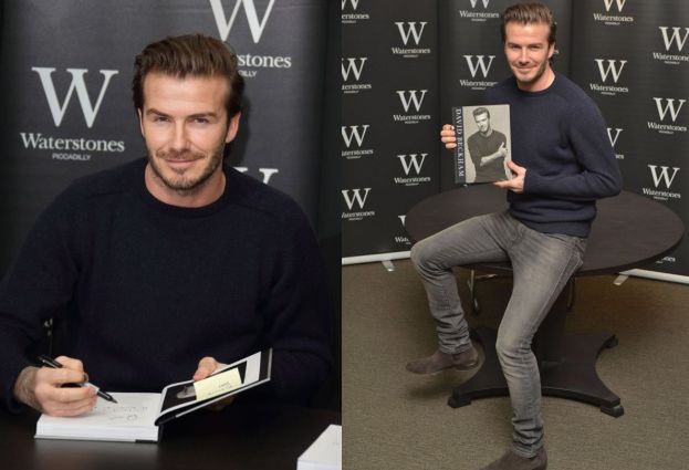 David Beckham podpisuje autobiografię!
