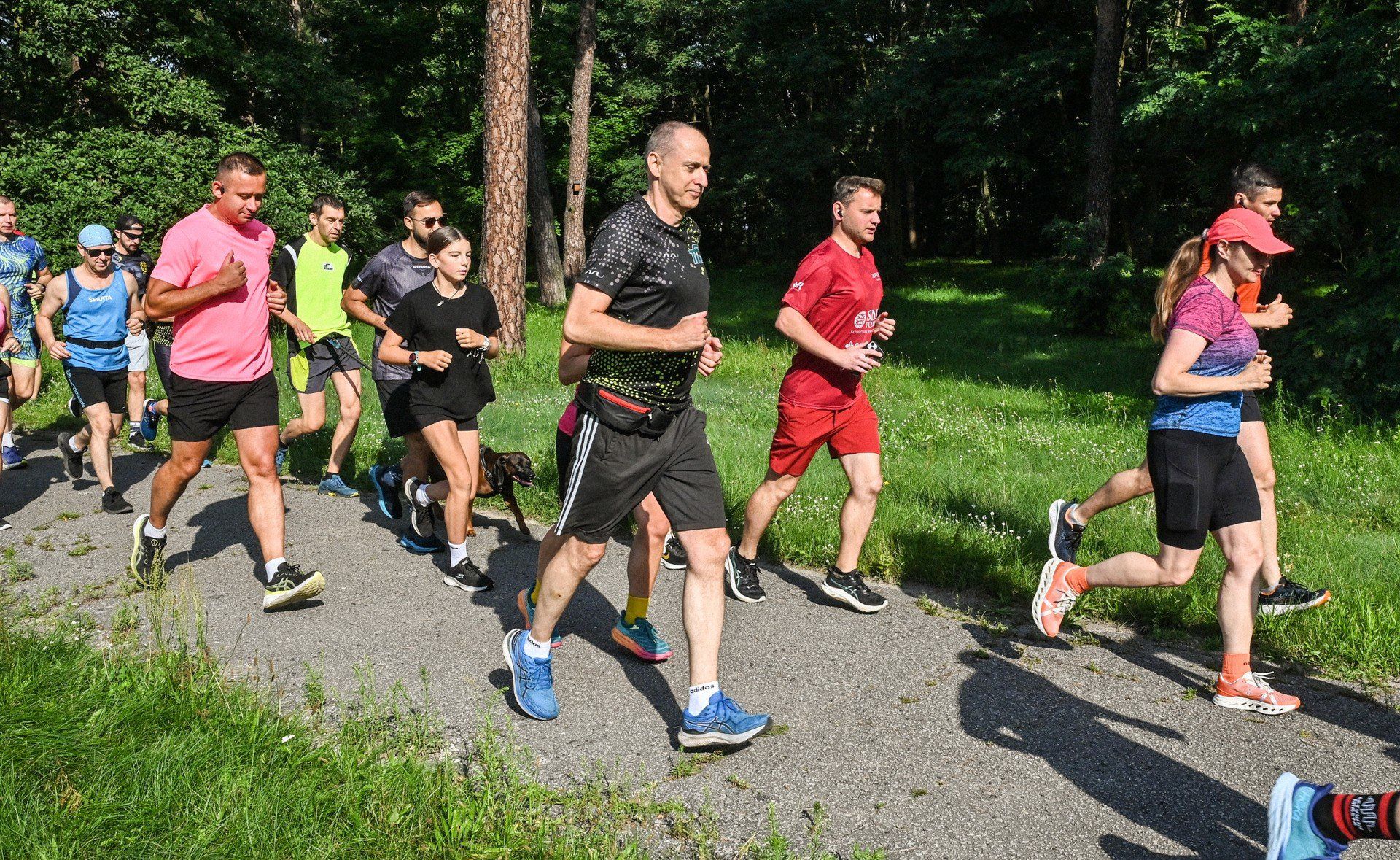 Tradycyjnie podczas Parkrun Bydgoszcz wszystkim dopisywały dobre humory
