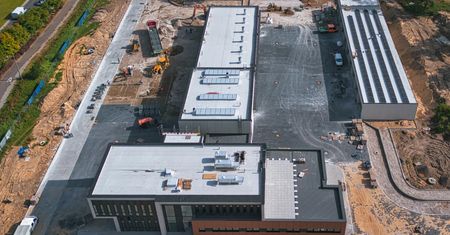 Toruń. Nowa baza Toruńskich Wodociągów prawie gotowa. Przeprowadzka na początku 2027 roku