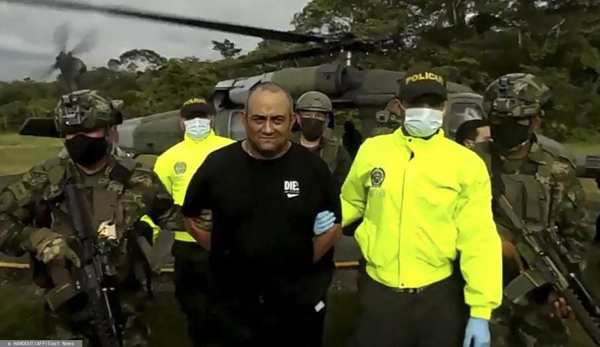 Najpotężniejszy handlarz narkotyków w Kolumbii w rękach policji AFP PHOTO / COLOMBIAN ARMY