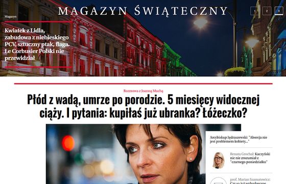 Serwis internetowy „Gazety Wyborczej” w nowej wersji, więcej wideo na stronie głównej