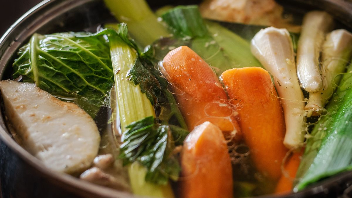 Obierać warzywa do rosołu?