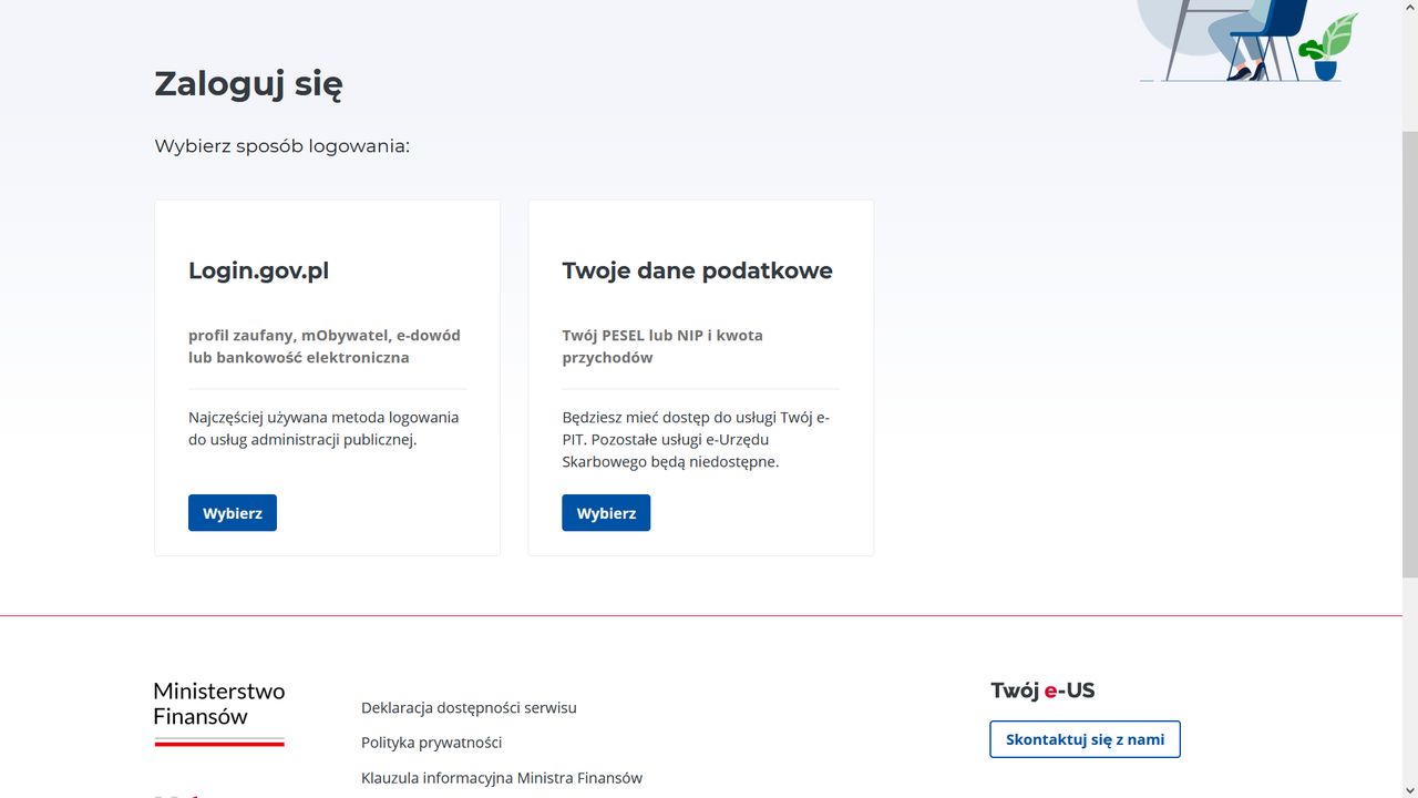 Jak zalogować się do Twój e-PIT?