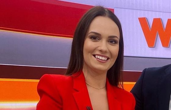 Anna Soporek prowadzącą „Wstaje dzień” w TVP Info