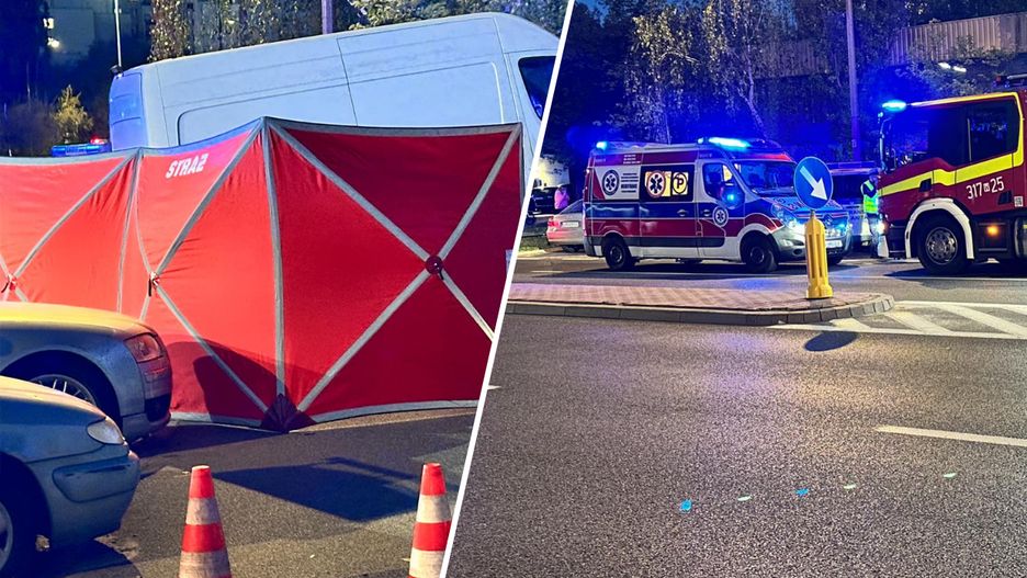 Koszmarny wypadek na Ursynowie