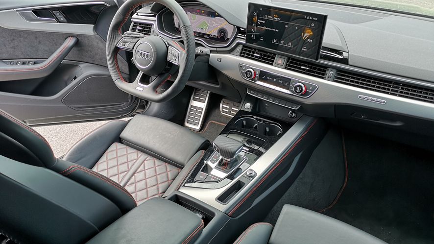 Audi A5 Sportback Aplikacja MyAudi, wirtualny kokpit i