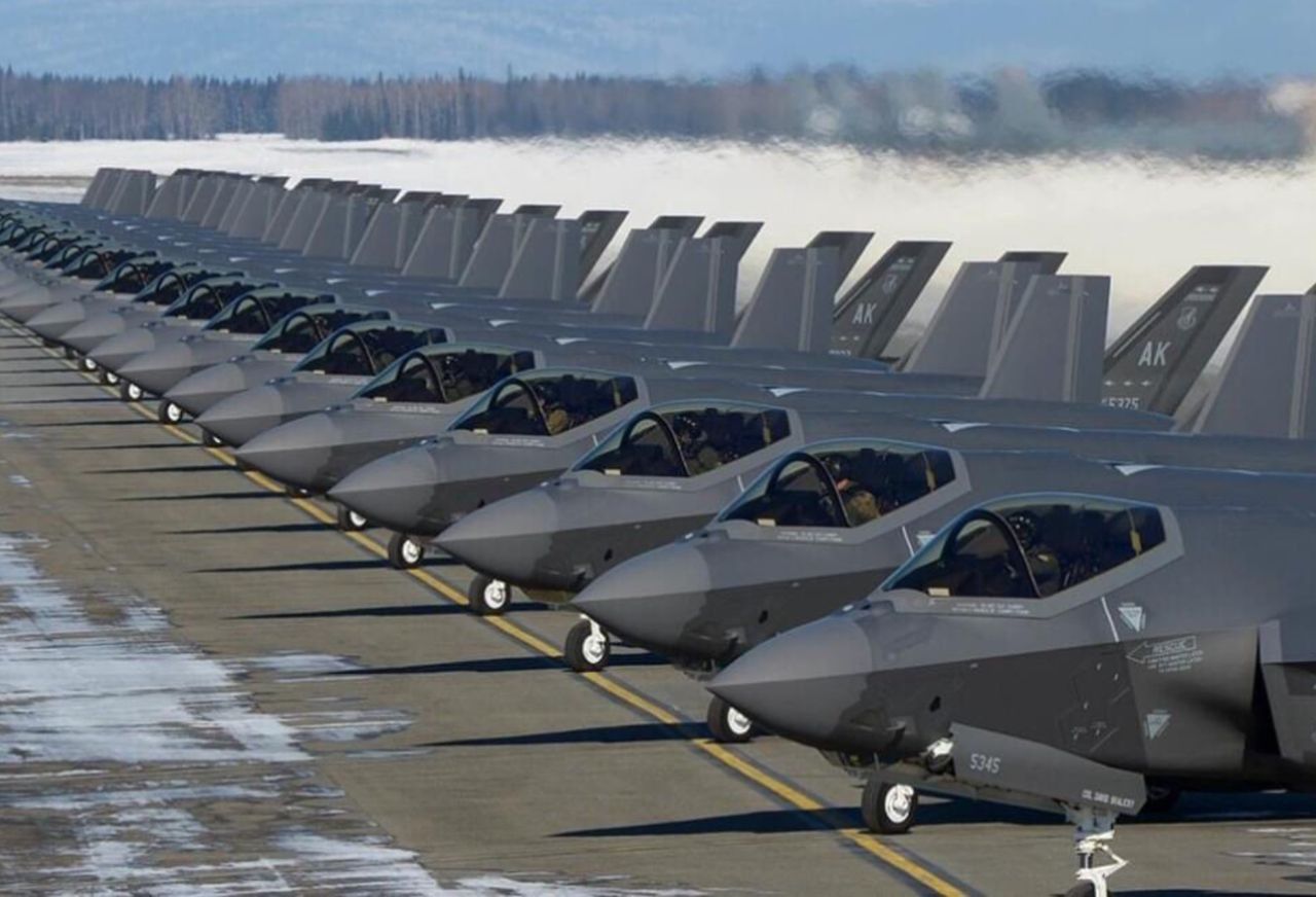 Myśliwce F-35.