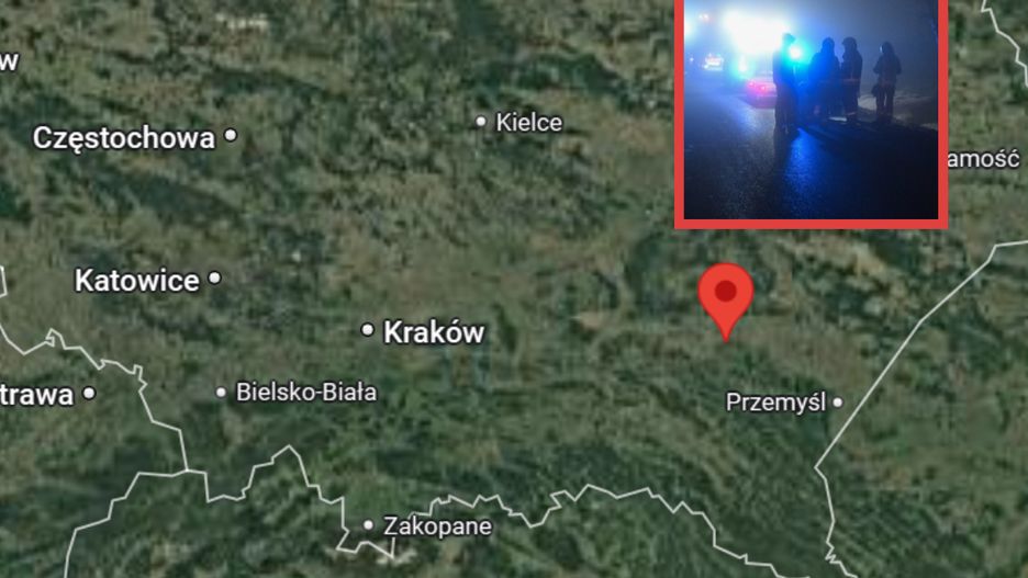  Katastrofa śmigłowca na Podkarpaciu. Nie żyją dwie osoby