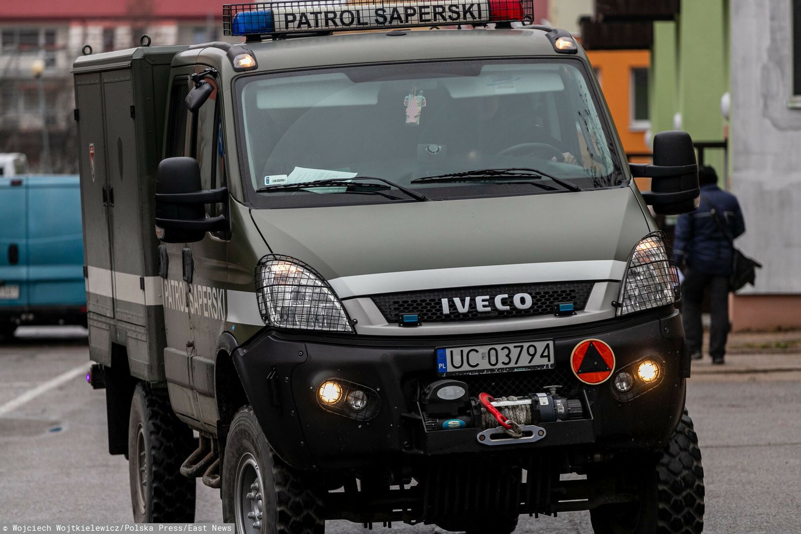 Niewybuch w Bia?ymstoku
29-11-2021 BIALYSTOK SKRAJNA NIEWYBUCH NIEWYPAL BOMBA SAPERZY PATROL SAPERSKI FOT. WOJCIECH WOJTKIELEWICZ / KURIER PORANNY GAZETA WSPOLCZESNA / POLSKA PRESS
Wojciech Wojtkielewicz