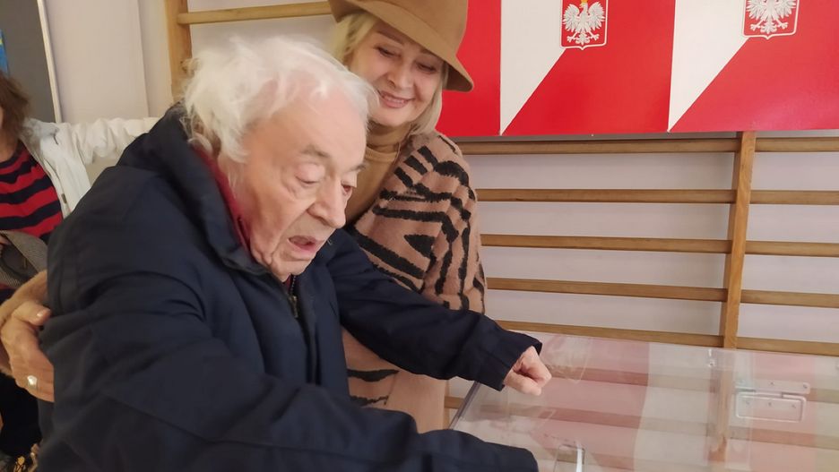 Józef Hen zagłosował w wyborach