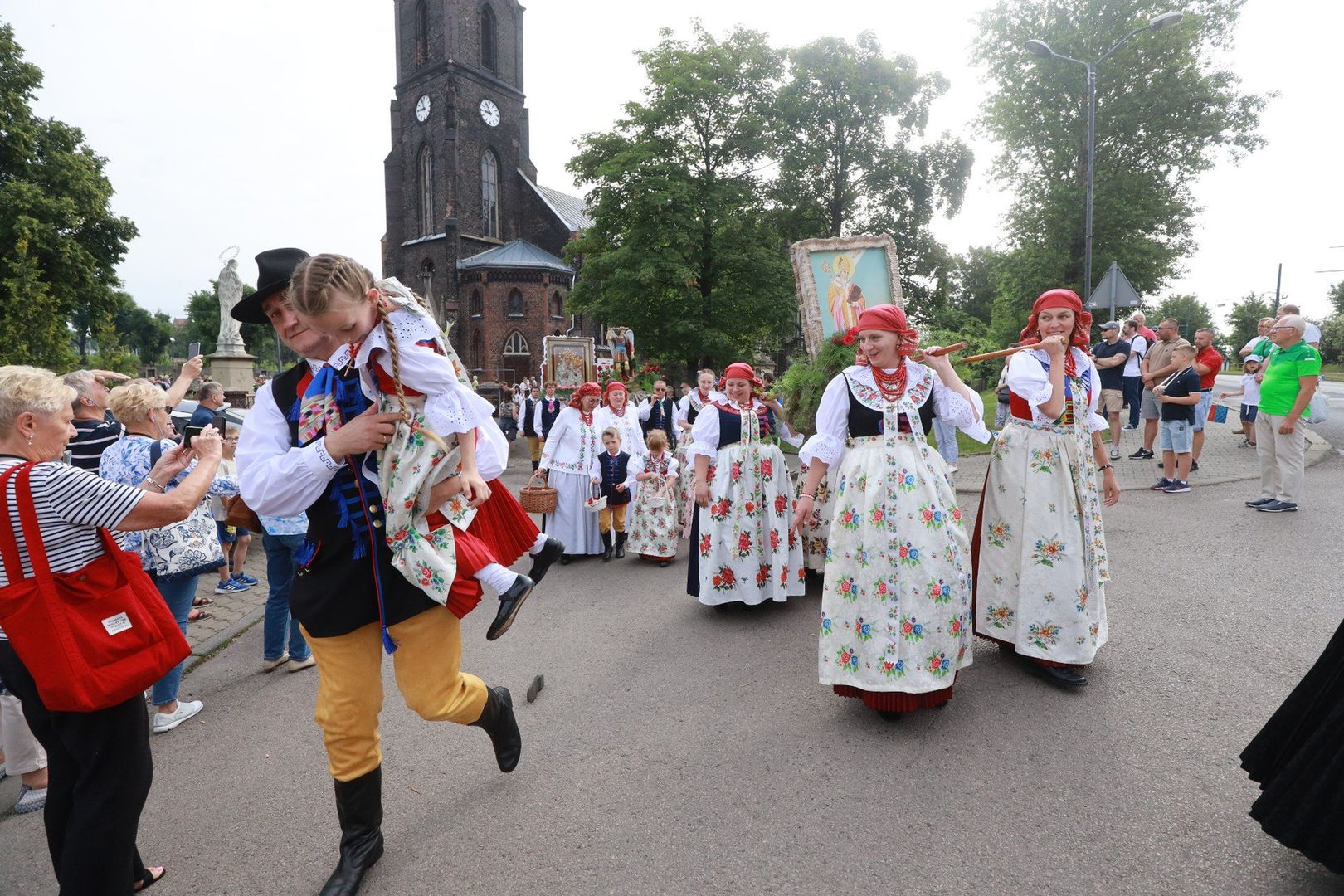 Procesja Bożego Ciała w Lipinach